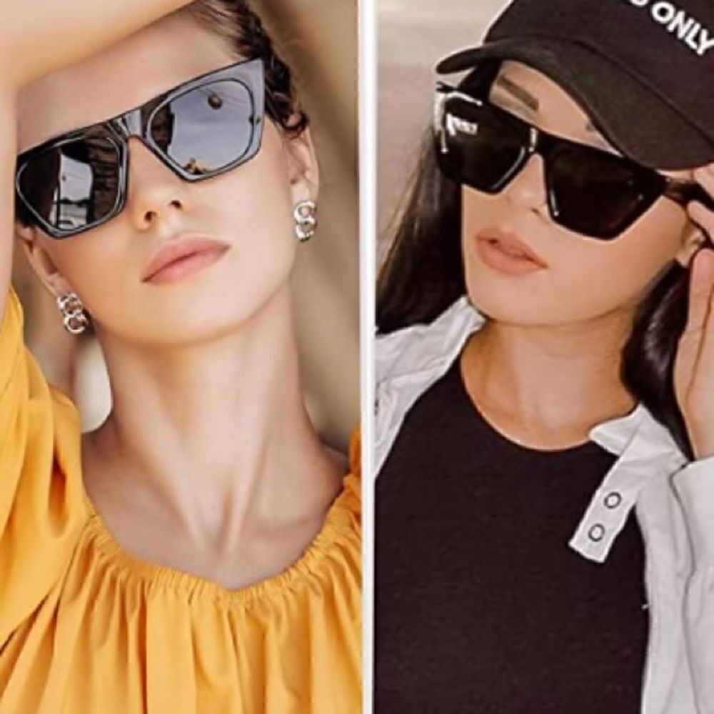 Square Cat Eye Sunglasses 